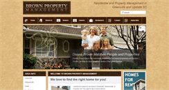 Desktop Screenshot of donnabrownproperties.com